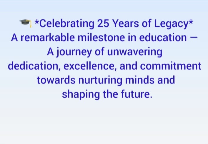 25 Years Celebration